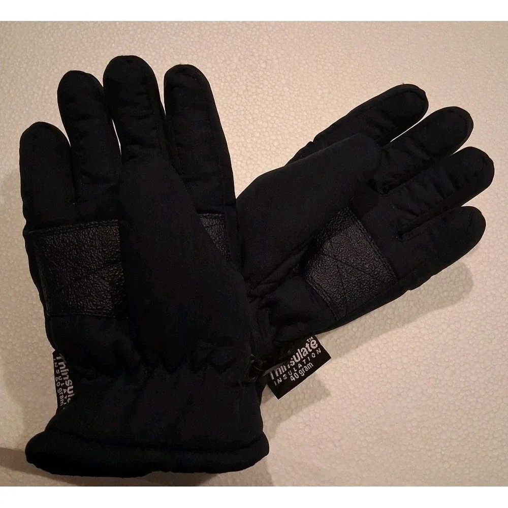 Thinsulate Boys Insulation Gloves 40 gram‎ Navy Blue Size 2-4